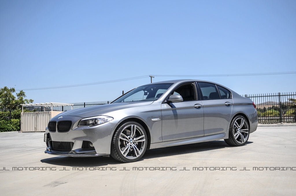 BMW F10 5 Series M Sport Carbon Fiber Front Spoiler - JL Motoring