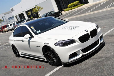 BMW F10 5 Series M Sport Carbon Fiber Front Spoiler - JL Motoring