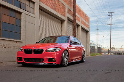 BMW F10 5 Series M Sport Carbon Fiber Front Spoiler - JL Motoring