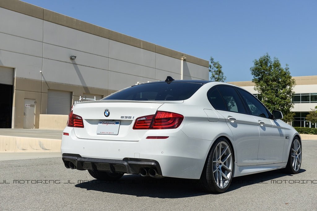 BMW F10 5 Series M Sport Carbon Fiber Rear Diffuser - JL Motoring