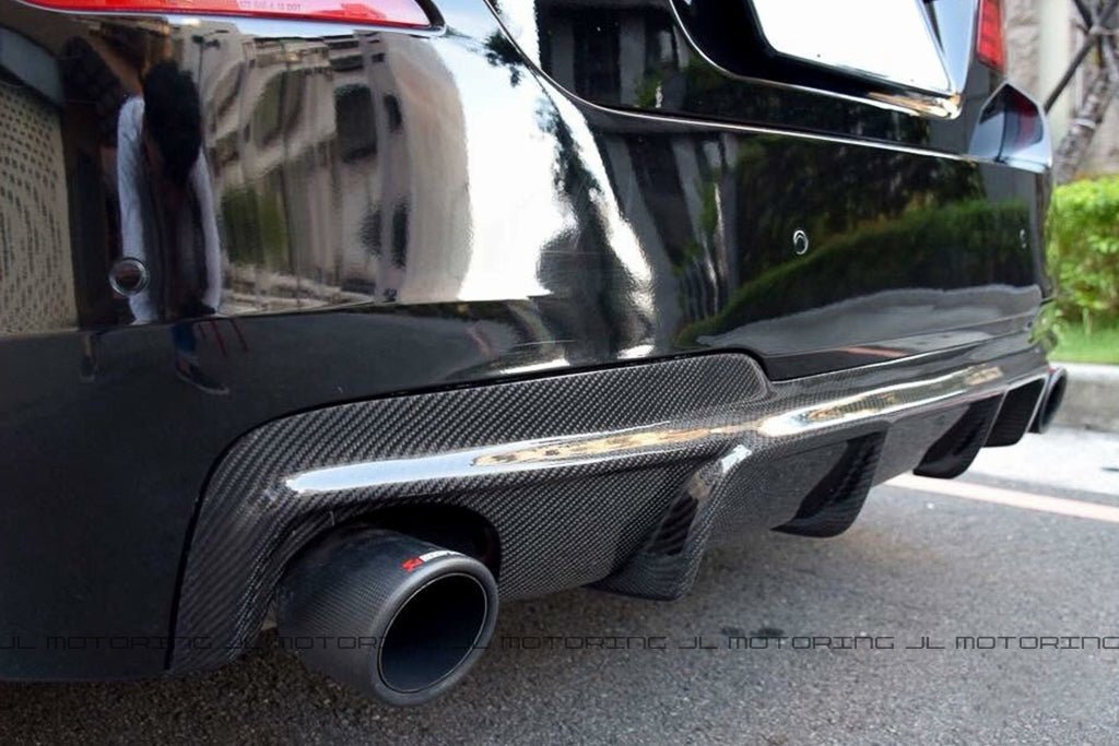 BMW F10 5 Series M Sport Carbon Fiber Rear Diffuser - JL Motoring
