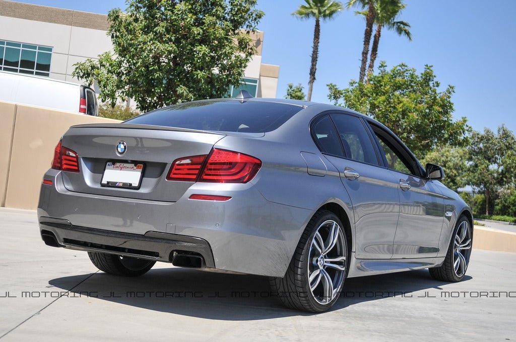 BMW F10 5 Series M Sport Carbon Fiber Rear Diffuser - JL Motoring