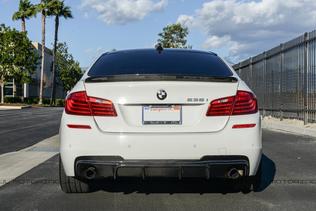 BMW F10 5 Series M Sport Carbon Fiber Rear Diffuser - JL Motoring