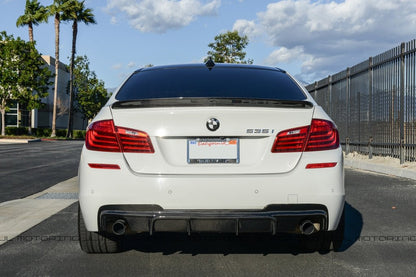 BMW F10 5 Series M Sport Carbon Fiber Rear Diffuser - JL Motoring
