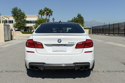 BMW F10 5 Series M Sport Carbon Fiber Rear Diffuser - JL Motoring
