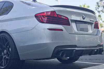 BMW F10 5 Series M Sport Carbon Fiber Rear Diffuser - JL Motoring
