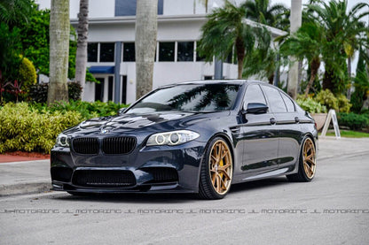 BMW F10 M5 3D Carbon Fiber Front Spoiler - JL Motoring