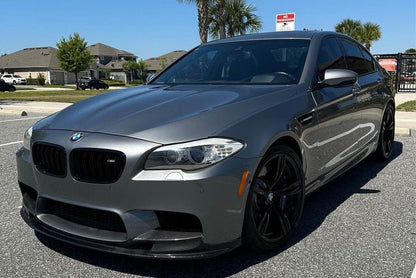 BMW F10 M5 3D Carbon Fiber Front Spoiler - JL Motoring