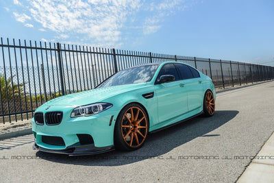 BMW F10 M5 3D Carbon Fiber Front Spoiler - JL Motoring