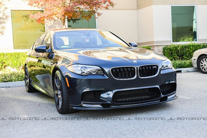 BMW F10 M5 3D Carbon Fiber Front Spoiler - JL Motoring