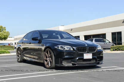 BMW F10 M5 3D Carbon Fiber Front Spoiler - JL Motoring