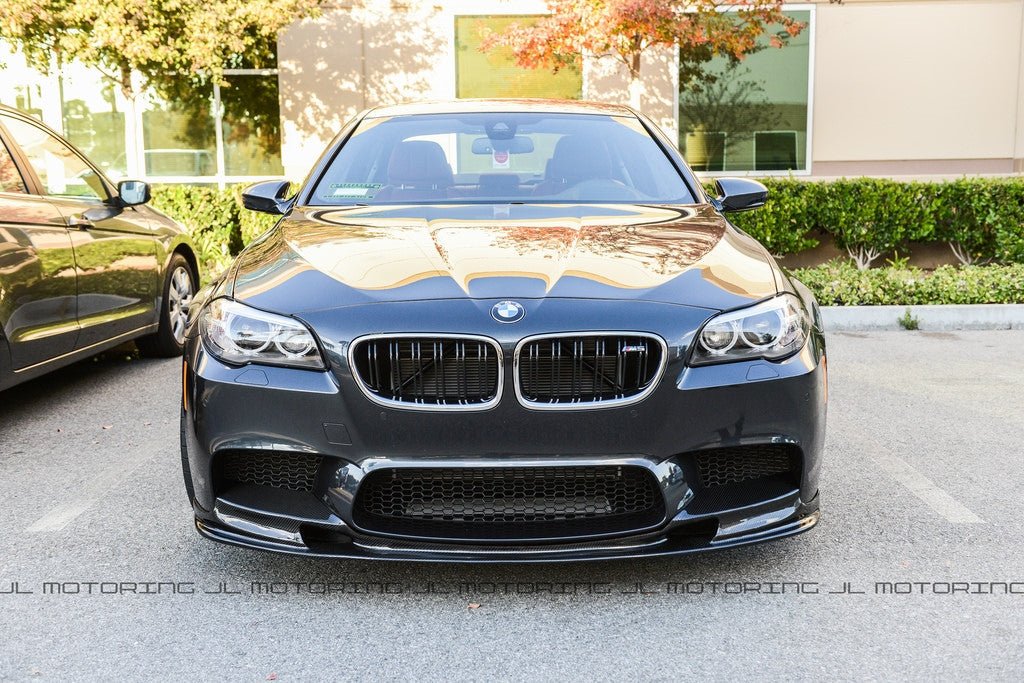 BMW F10 M5 3D Carbon Fiber Front Spoiler - JL Motoring