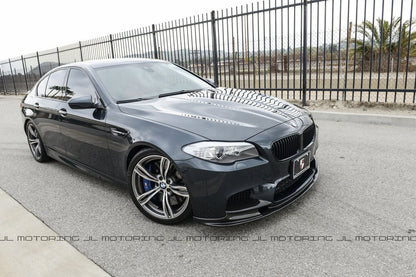 BMW F10 M5 3D Carbon Fiber Front Spoiler - JL Motoring