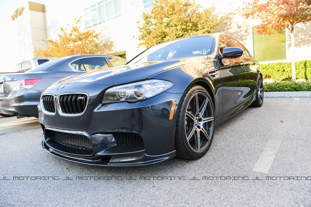 BMW F10 M5 3D Carbon Fiber Front Spoiler - JL Motoring