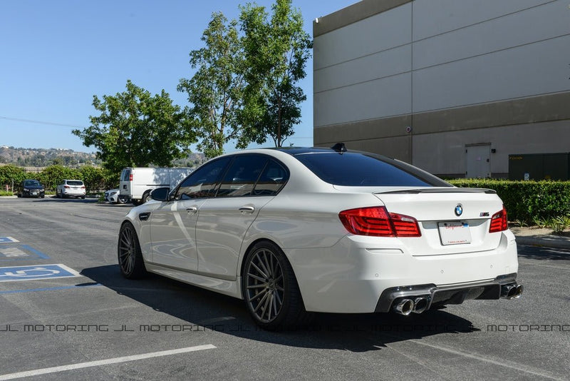 BMW F10 M5 3D Style Carbon Fiber Rear Diffuser - JL Motoring