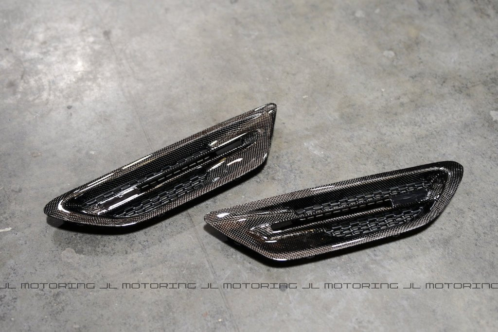 BMW F10 M5 Carbon Fiber Fender Side Vents - JL Motoring