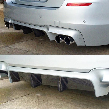 BMW F10 M5 Carbon Fiber Rear Center Diffuser - JL Motoring