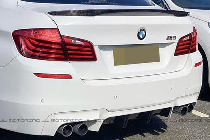 BMW F10 M5 Carbon Fiber Rear Center Diffuser - JL Motoring