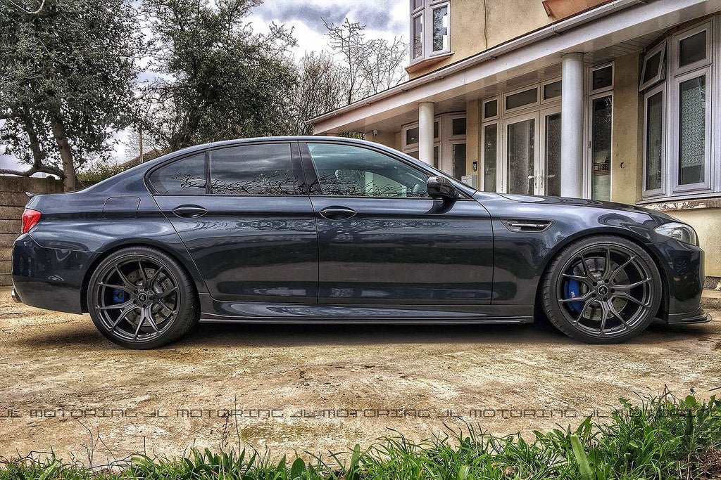 BMW F10 M5 Carbon Fiber Side Skirts - JL Motoring