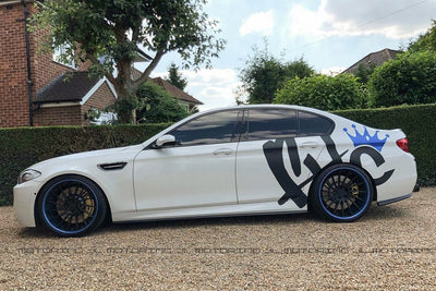 BMW F10 M5 M Sport Carbon Fiber Rear Bumper Side Skirts - JL Motoring