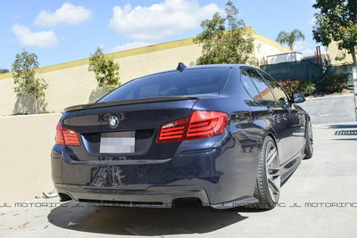 BMW F10 M5 M Sport Carbon Fiber Rear Bumper Side Skirts - JL Motoring