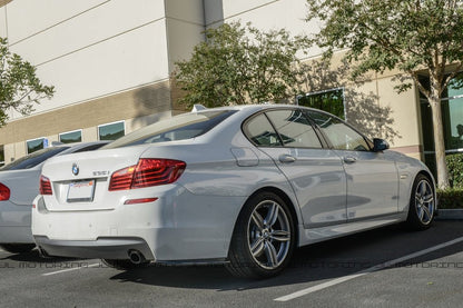 BMW F10 M5 M Sport Carbon Fiber Rear Bumper Side Skirts - JL Motoring