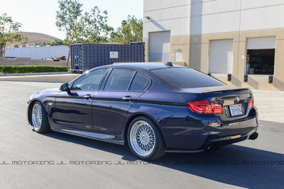 BMW F10 M5 M Sport Carbon Fiber Rear Bumper Side Skirts - JL Motoring