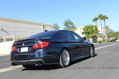 BMW F10 M5 M Sport Carbon Fiber Rear Bumper Side Skirts - JL Motoring