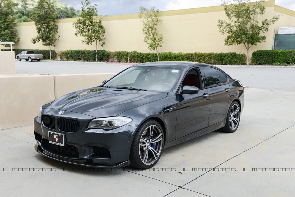 BMW F10 M5 V1 Carbon Fiber Front Spoiler - JL Motoring