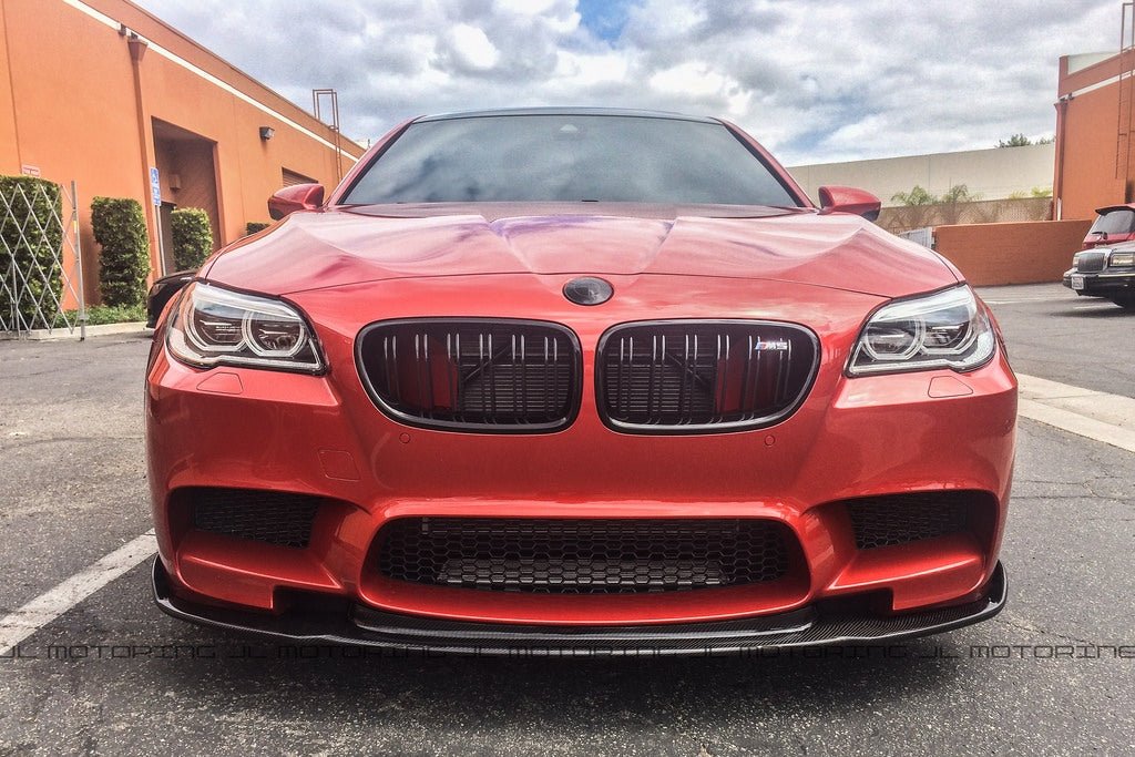 BMW F10 M5 V1 Carbon Fiber Front Spoiler - JL Motoring