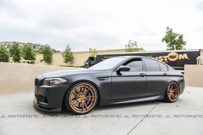 BMW F10 M5 V1 Carbon Fiber Front Spoiler - JL Motoring