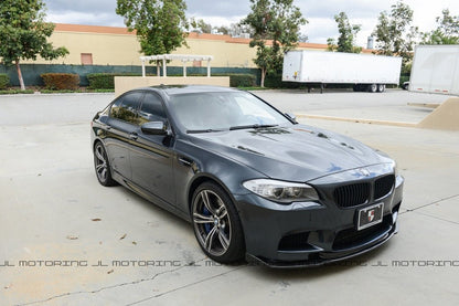 BMW F10 M5 V1 Carbon Fiber Front Spoiler - JL Motoring