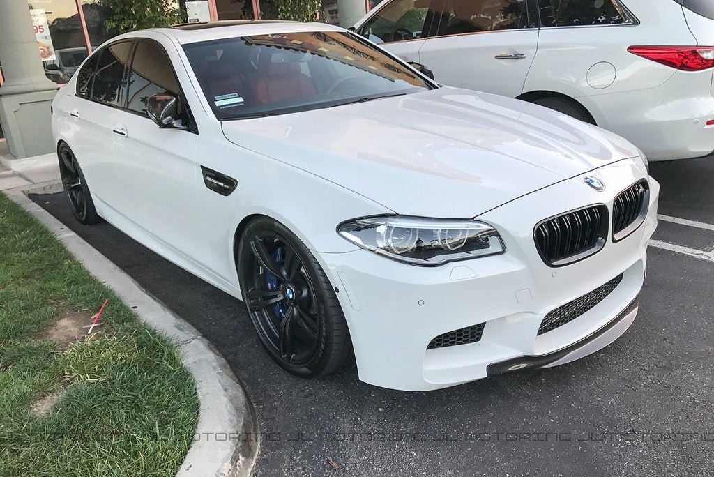 BMW F10 M5 V3 Carbon Fiber Front Splitter - JL Motoring