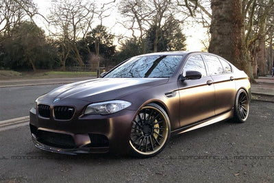 BMW F10 M5 V3 Carbon Fiber Front Splitter - JL Motoring