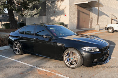 BMW F10 M5 V3 Carbon Fiber Front Splitter - JL Motoring