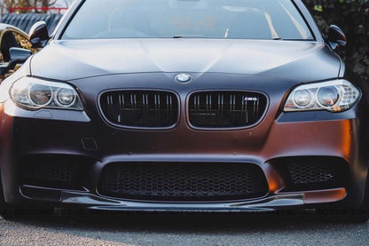 BMW F10 M5 V3 Carbon Fiber Front Splitter - JL Motoring