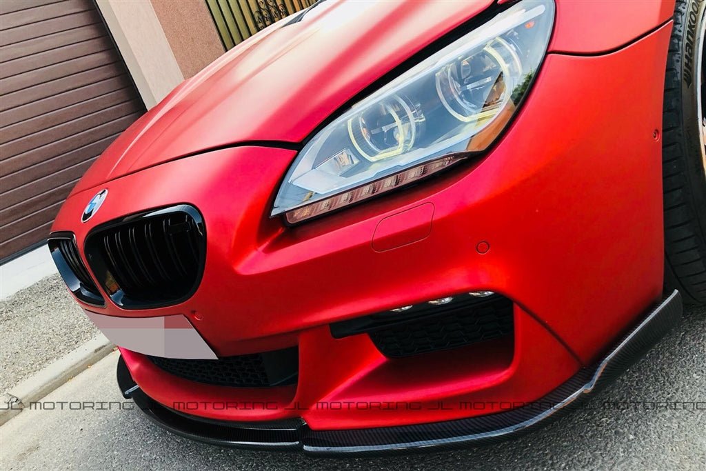 BMW F12 F13 F06 6 Series M Sport Carbon Fiber Front Spoiler - JL Motoring