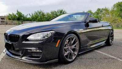 BMW F12 F13 F06 6 Series M Sport Carbon Fiber Front Spoiler - JL Motoring