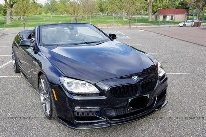 BMW F12 F13 F06 6 Series M Sport Carbon Fiber Front Spoiler - JL Motoring