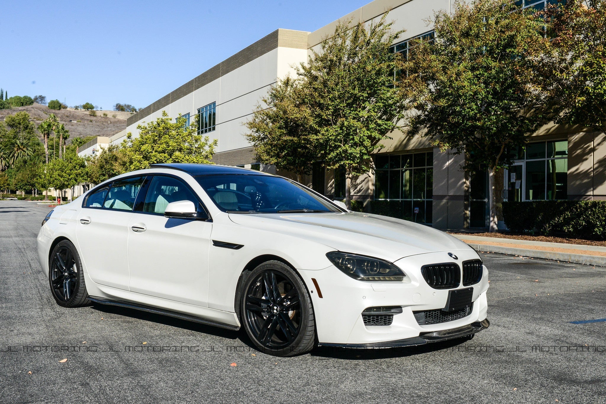BMW F12 F13 F06 M Sport Carbon Fiber Front Spoiler - JL Motoring