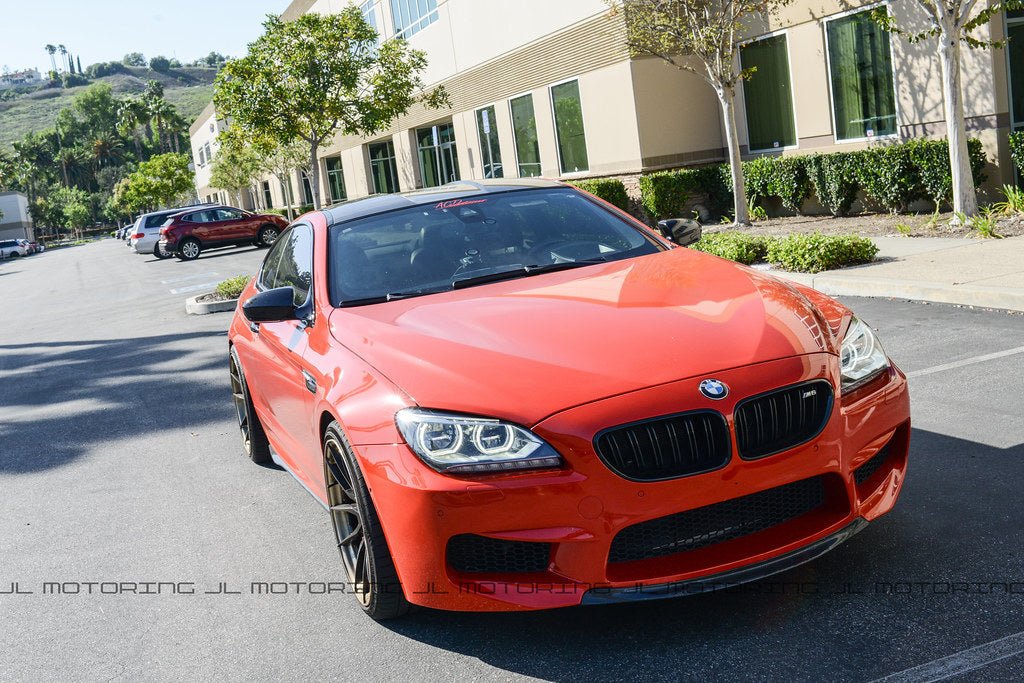 BMW F12 F13 F06 M6 Carbon Fiber Front Splitter - JL Motoring