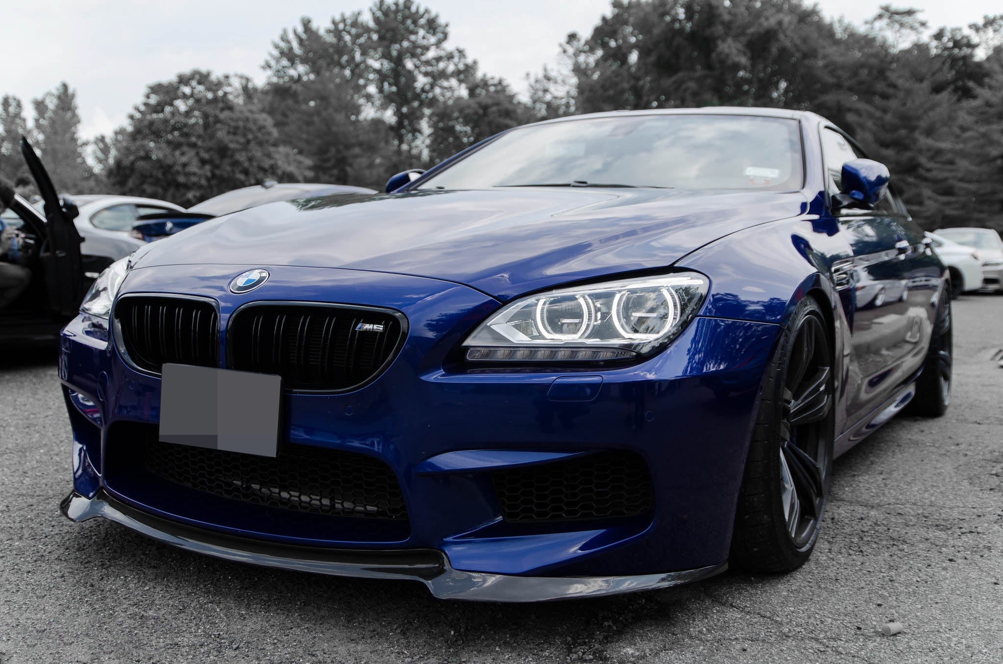 BMW F12 F13 F06 M6 Carbon Fiber Front Spoiler - JL Motoring