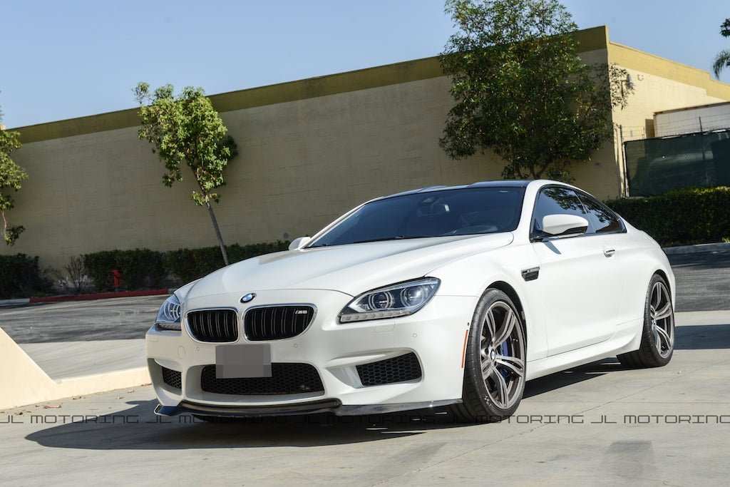 BMW F12 F13 F06 M6 Carbon Fiber Front Spoiler - JL Motoring
