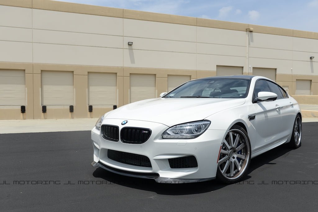 BMW F12 F13 F06 M6 Carbon Fiber Front Spoiler - JL Motoring