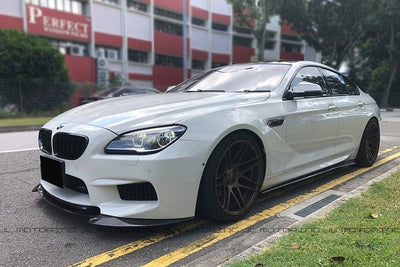 BMW F12 F13 F06 M6 GTS Carbon Fiber Front Spoiler - JL Motoring