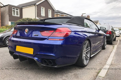 BMW F12 F13 F06 M6 V2 Style Carbon Fiber Trunk Spoiler - JL Motoring