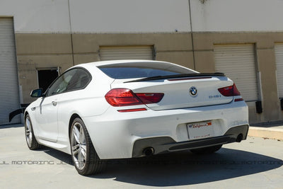 BMW F12 F13 F06 M6 V2 Style Carbon Fiber Trunk Spoiler - JL Motoring