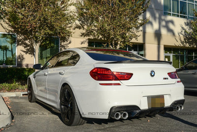 BMW F12 F13 F06 M6 V2 Style Carbon Fiber Trunk Spoiler - JL Motoring