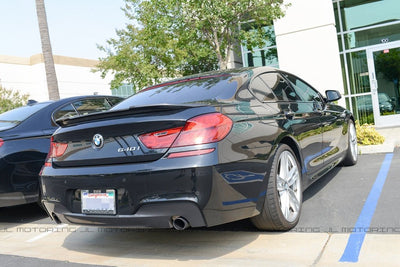 BMW F12 F13 F06 M6 V2 Style Carbon Fiber Trunk Spoiler - JL Motoring