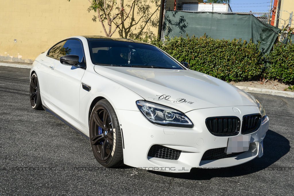 BMW F12 F13 M6 650 640 Carbon Fiber Side Skirts - JL Motoring